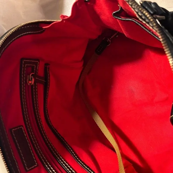 Dooney & Bourke Saffiano Satchel - Picture 5 of 13